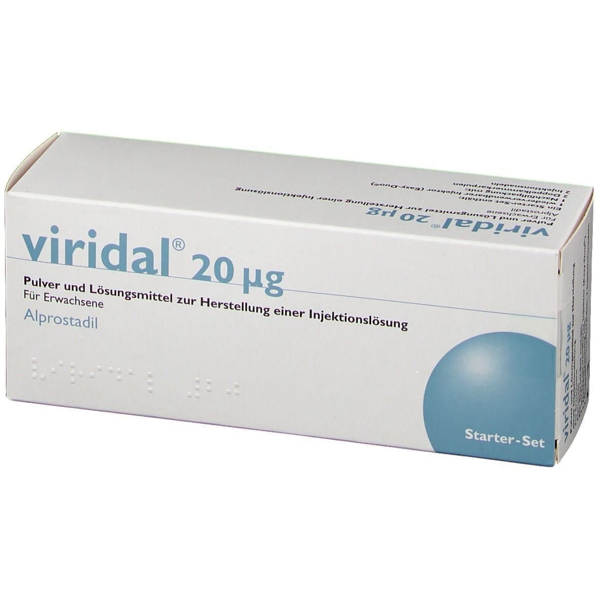 Viridal 20 mcg Starter-Set (Aplikator + 2 Karpulen)