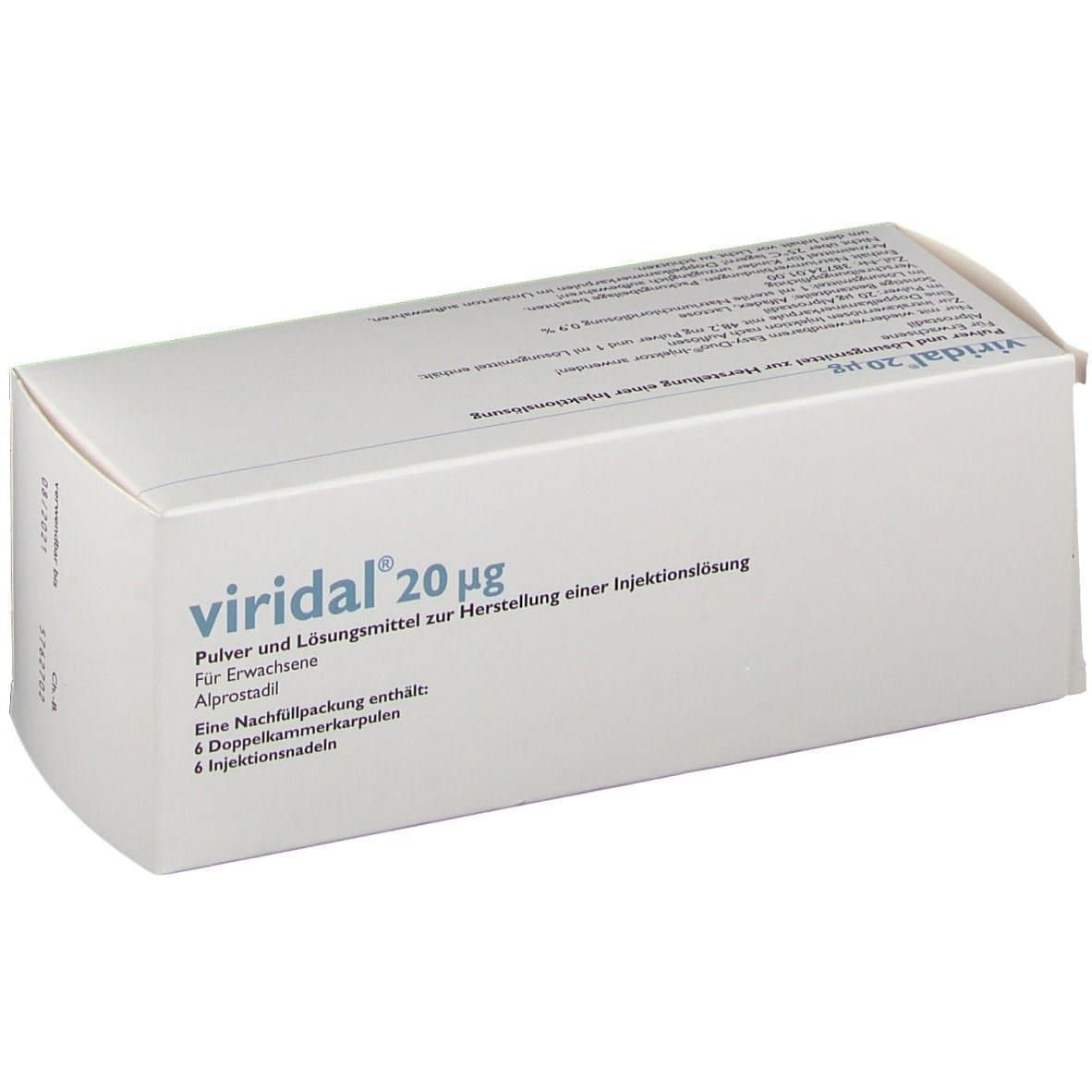 Viridal 20 mcg Karpulen 6 Stk.