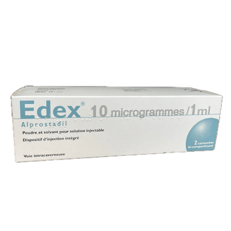 Edex 10 mcg Pulver und Lösungmittel 2 Stk.