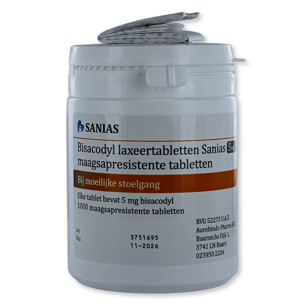 Bisacodyl Cf Tablet Msr 5mg 1000 Tabl.