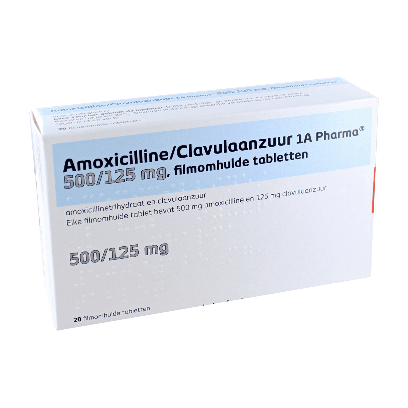 Amoxicilline/Clavulaanzuur 500/125mg 20tb