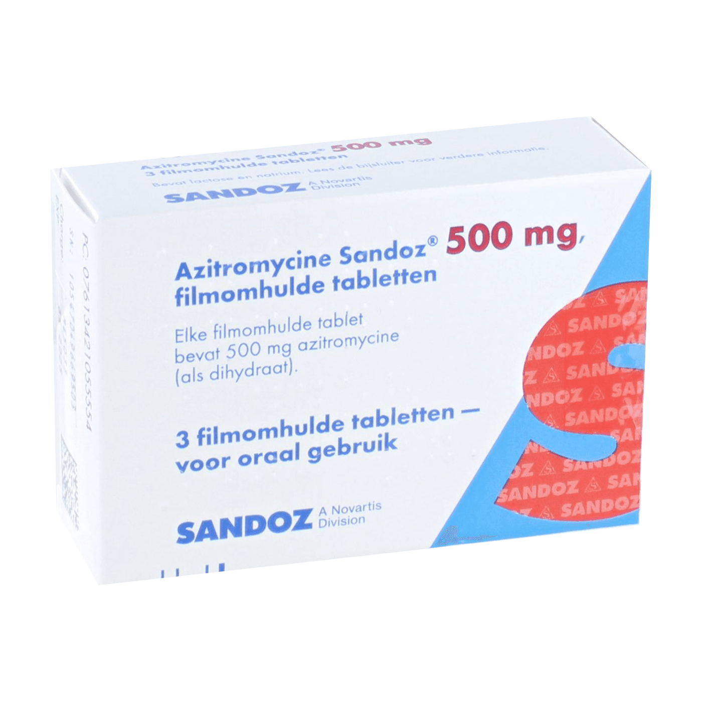 Azitromycin Sandoz 500mg 3Tb