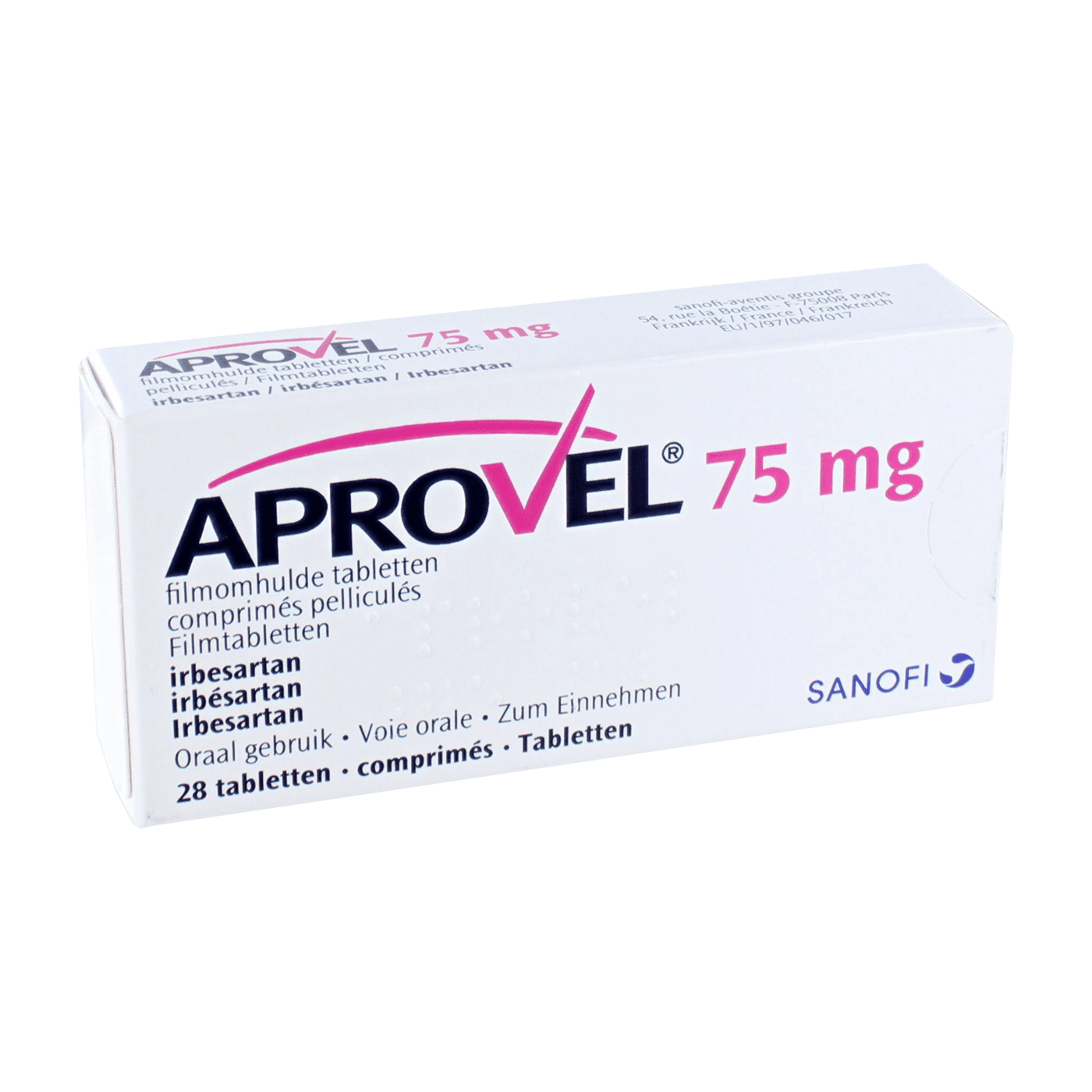 Aprovel 75 mg Sanofi, 28 Stk