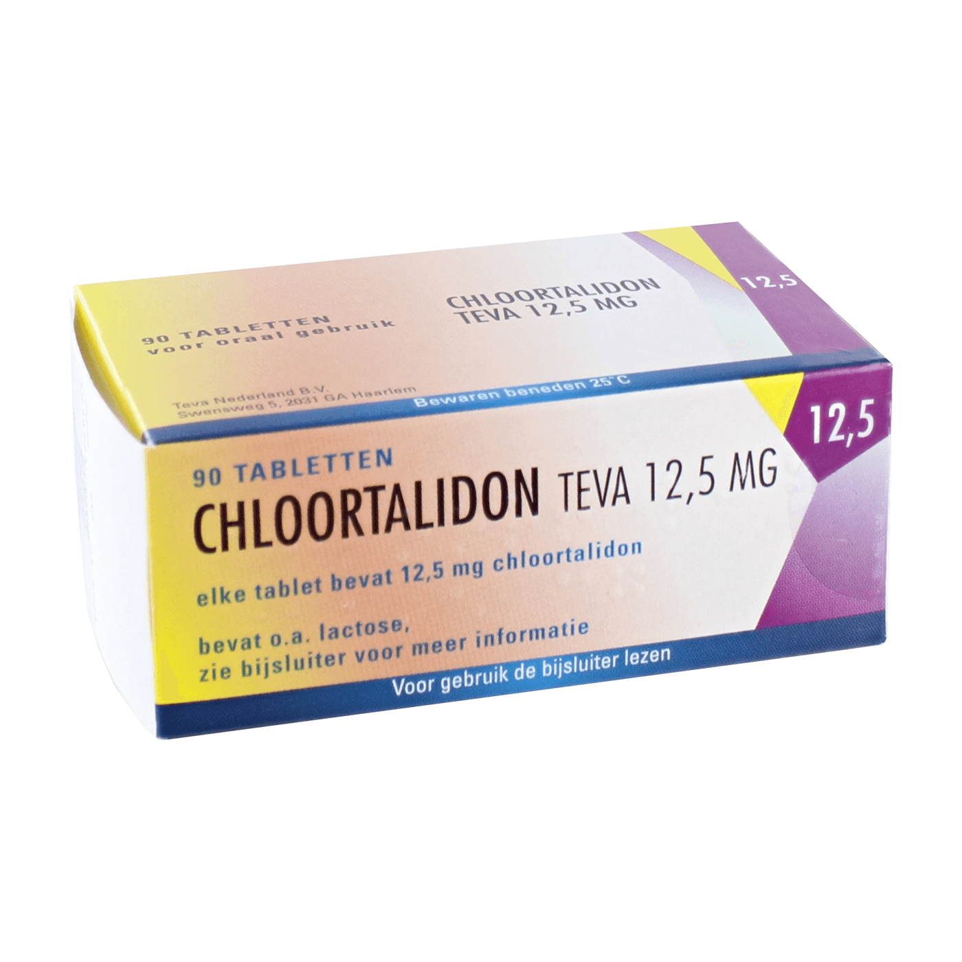 Chlortalidon Teva 12,5mg 90Tb