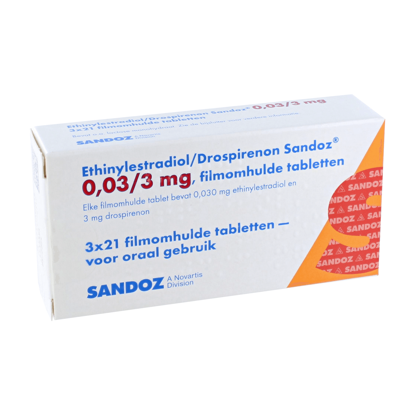 Ethinylestradiol/drospirenon 30mcg/3mg  3x21 Stück