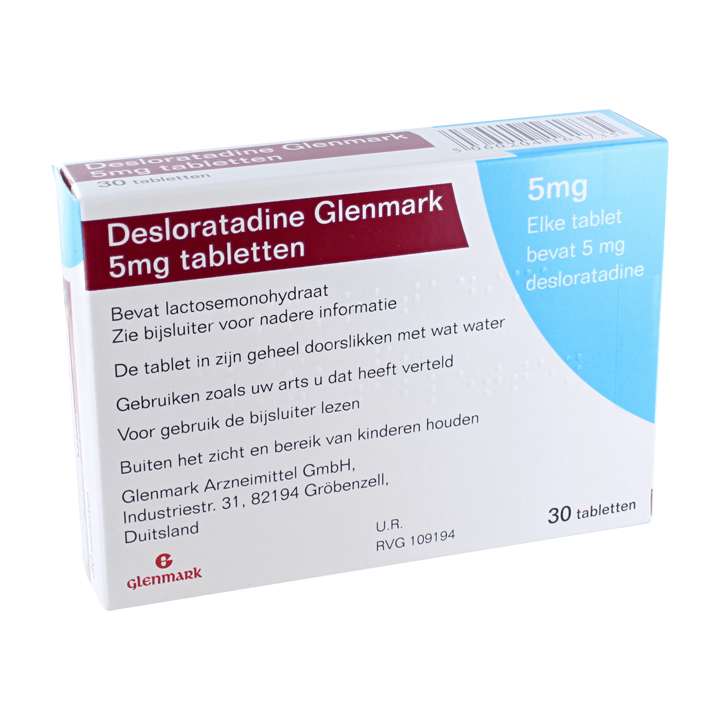 Desloratadin Glenmark 5mg Filmtabletten 30 St