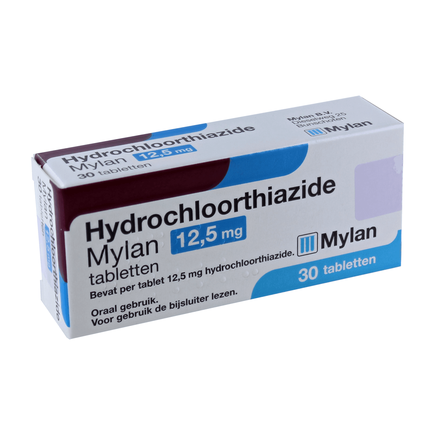 Hydrochlorothiazid 12.5mg 30 Tabletten