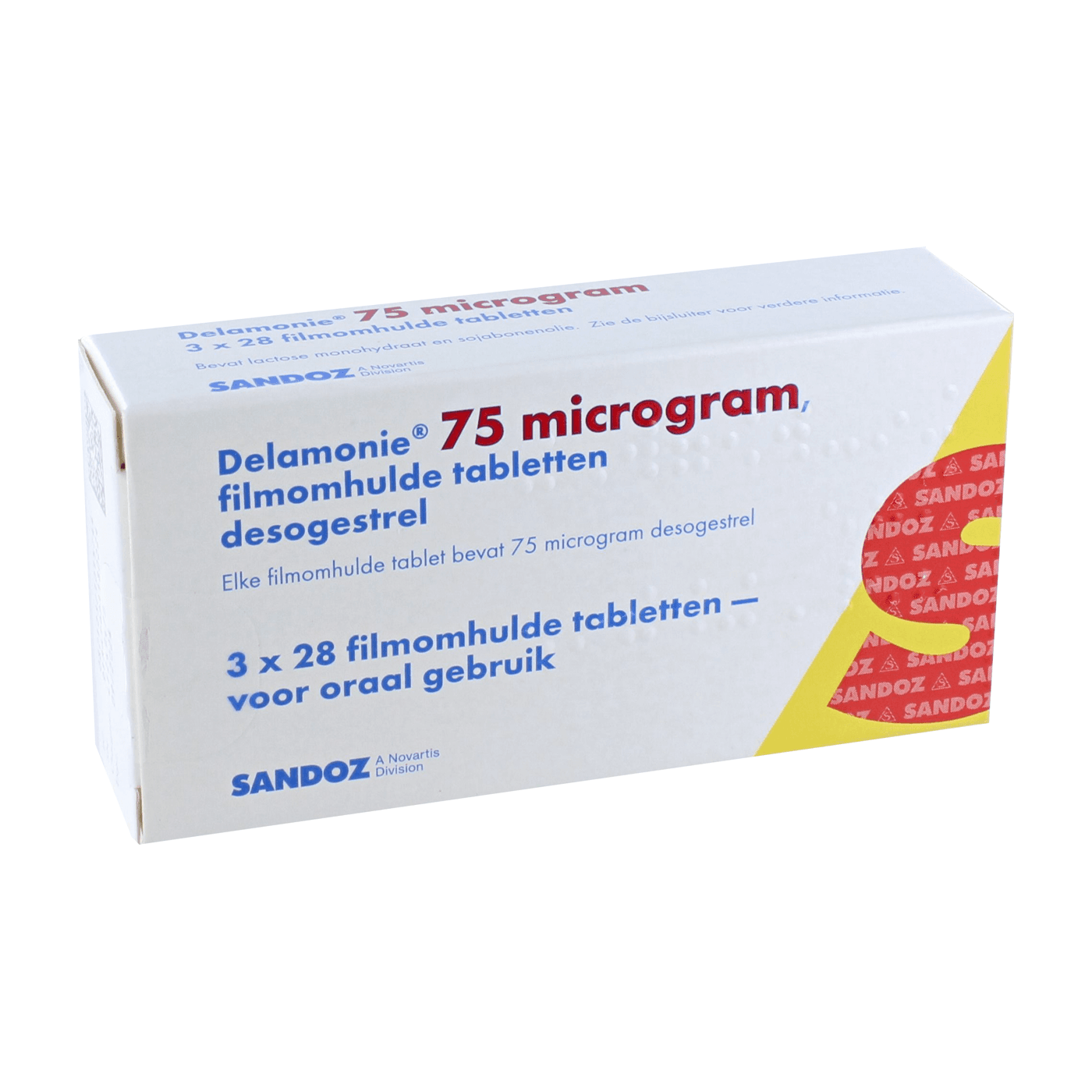 Delamonie 75mcg 3x28 Stück