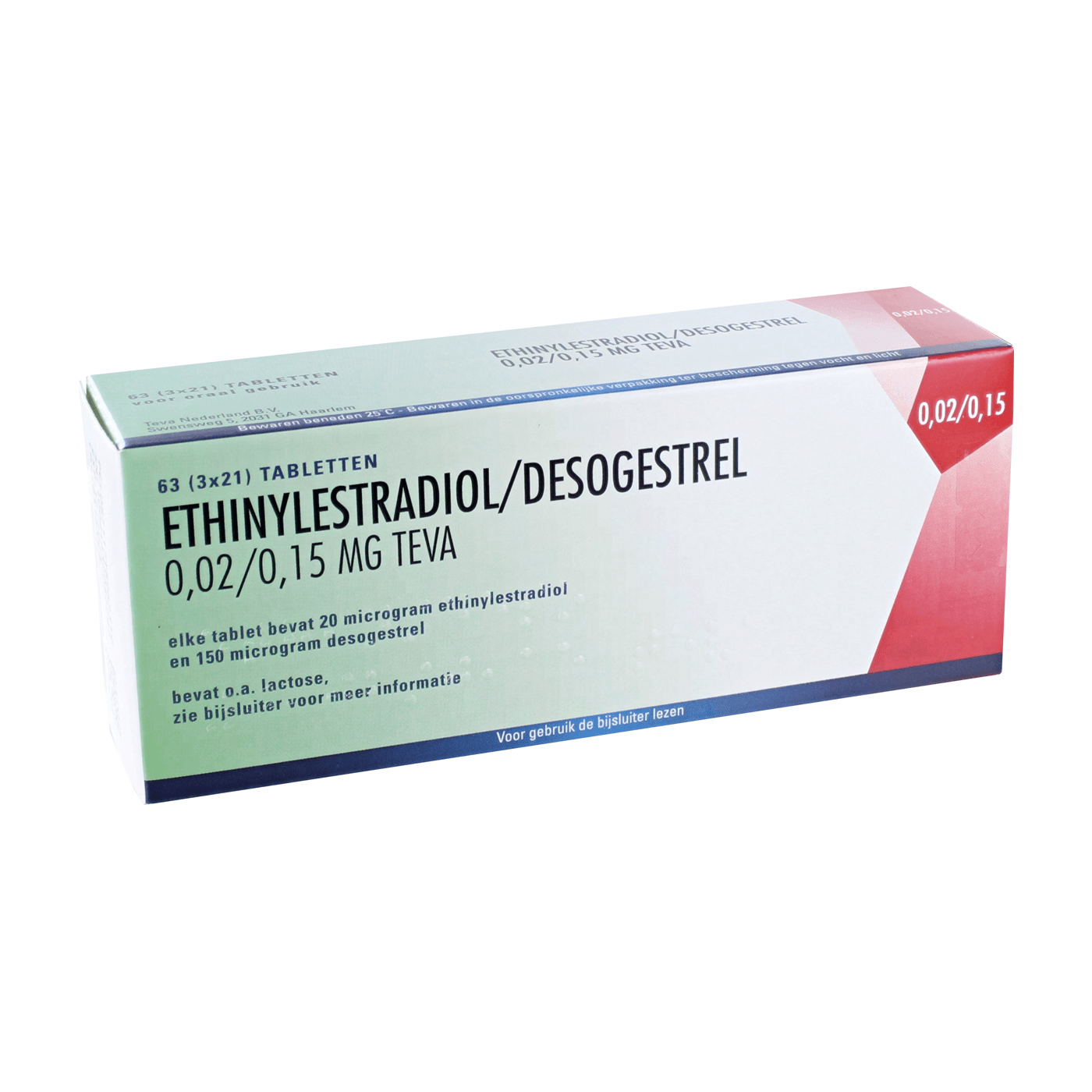 Ethinylestradiol 20mcg/desogestrel 150mcg 3x21 St.