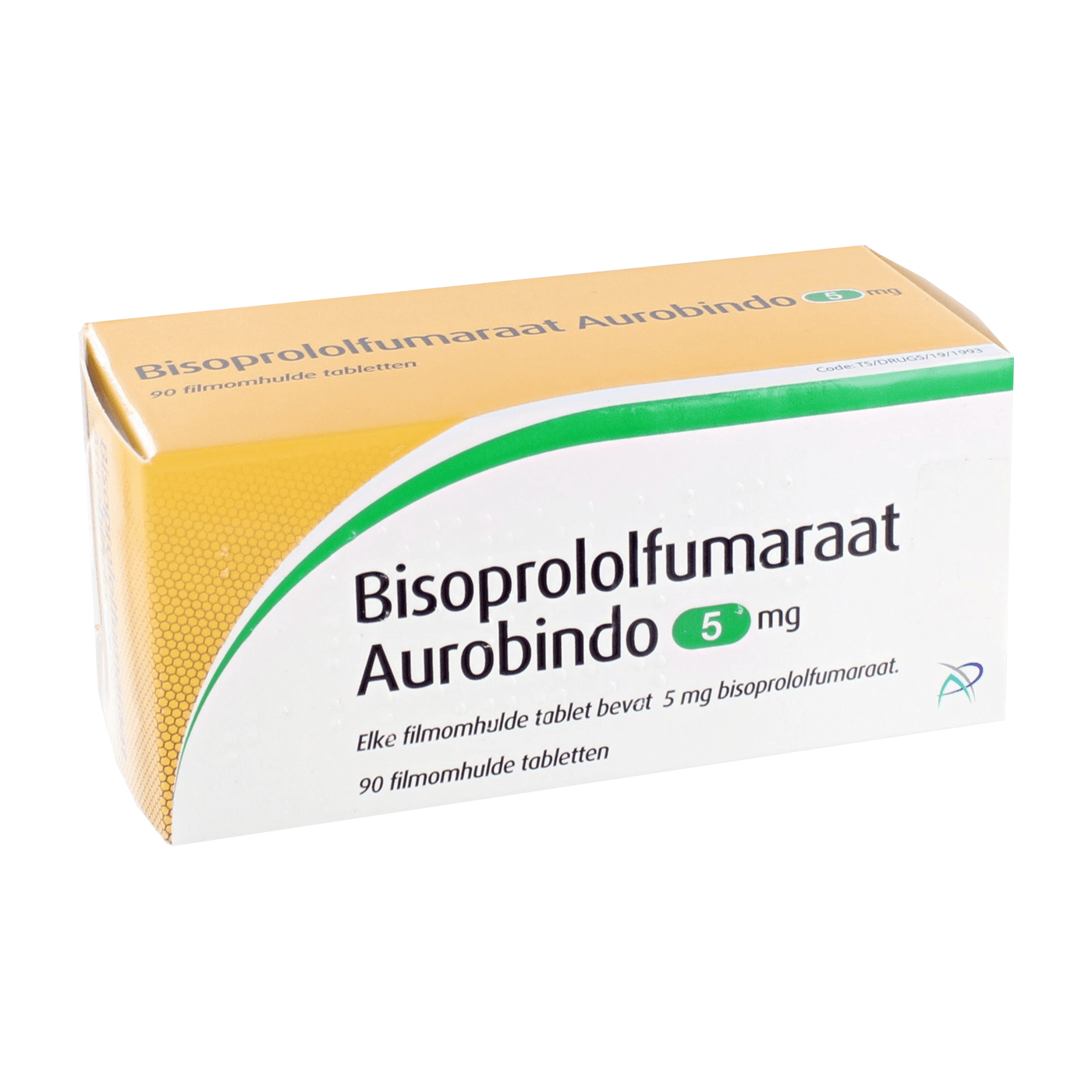 Bisoprololfumaraat 5mg 90tb.