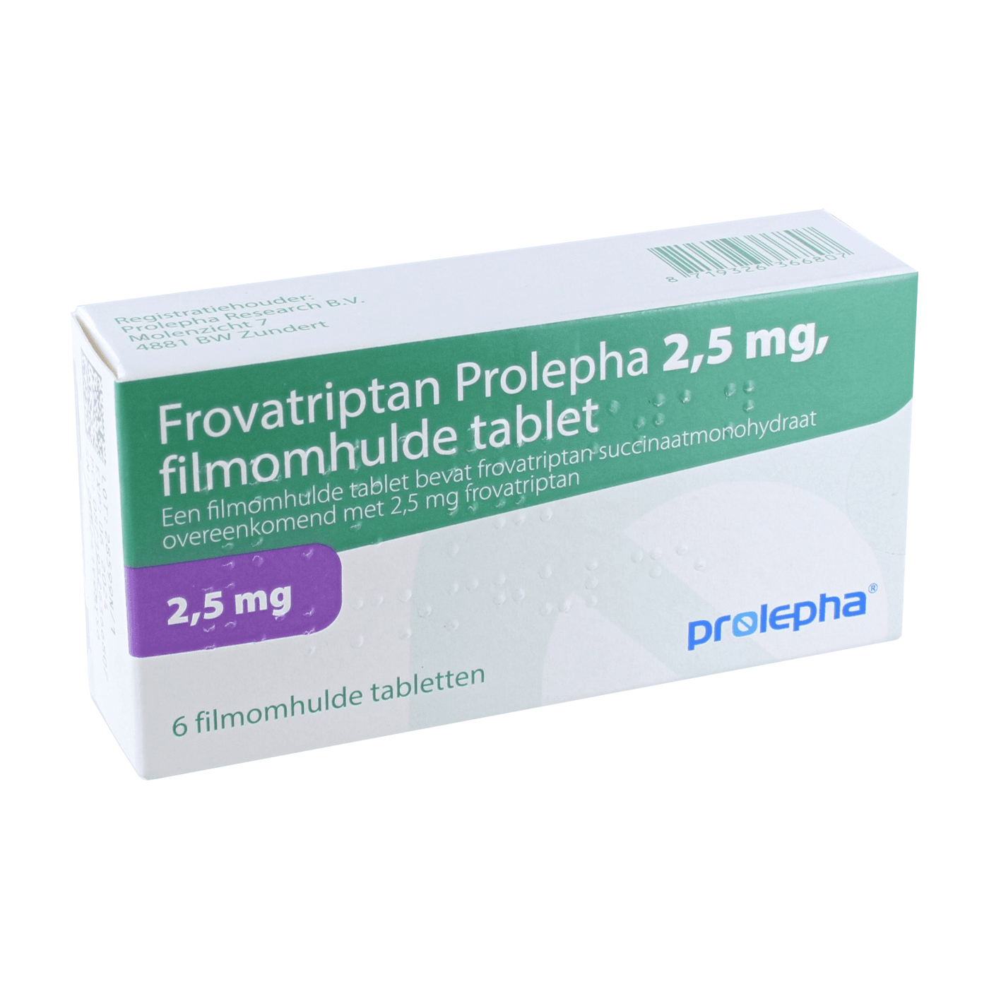 Frovatriptan 2,5mg 6 Tabletten