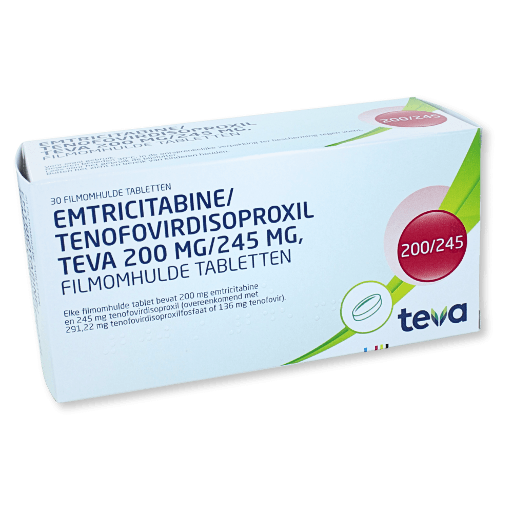 Emtricitabin/Tenofovirdis Teva Filmtabletten 200/245 mg 30 St