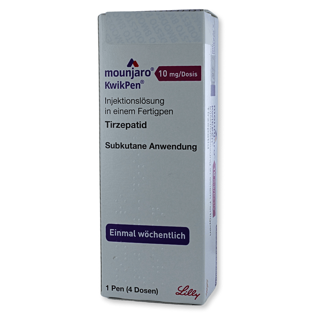 Mounjaro 10mg/Dosis KwikPen Injektionslösung 1 St