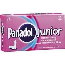 Panadol Junior 125 mg 10 Zäpfchen