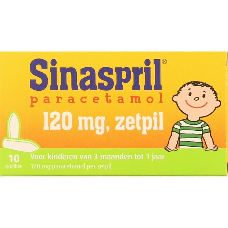 Sinaspril Paracetamol 120mg 10 Zäpfchen