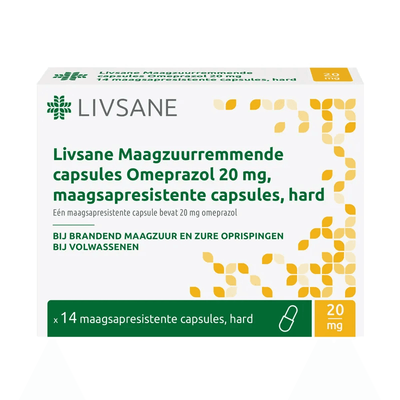 Livsane Omeprazol CA magensaftresistente Kapseln 20 mg 14 St